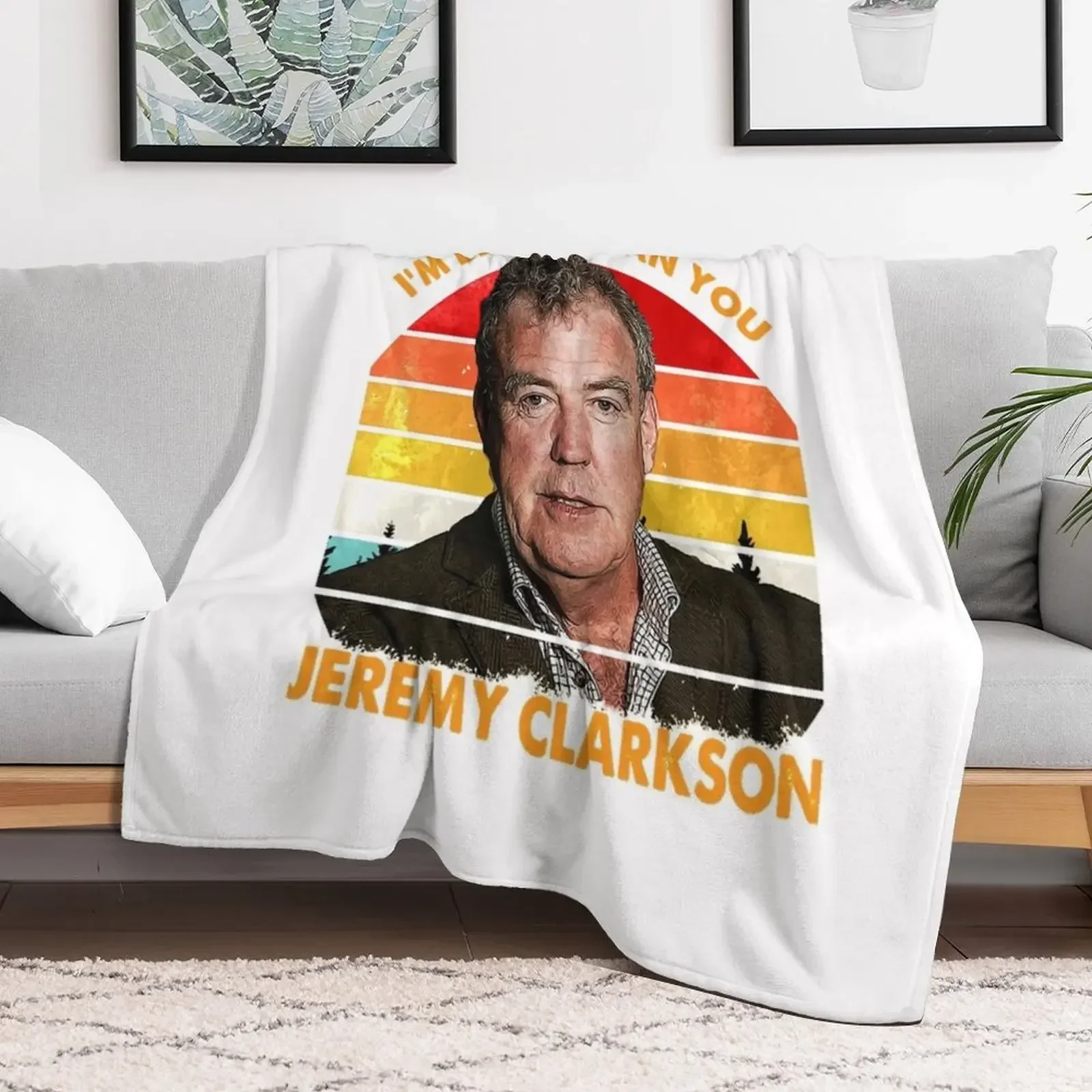 Richard Hammond Top Gear The Grand Tour Jeremy Clarkson Funny Men Fan Throw Blanket Sleeping Bag warm winter Luxury Blankets