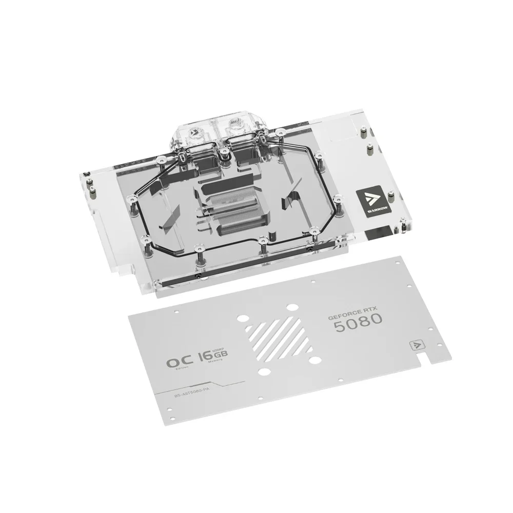 Barrow GPU Block For ASUS TUF GAMING RTX 5080 5070 Ti O16G GAMING Graphics Card  Water Cooling Radiator BS-AST5080-PA