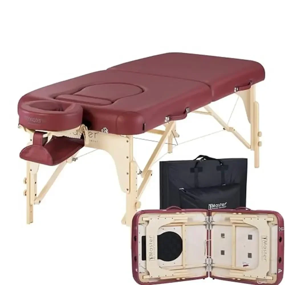 

30'' Portable Pregnancy Massage Table Female Clients Obese Individuals Spa Salon Bed Pregnant Women Support 750 lbs. Adjustable