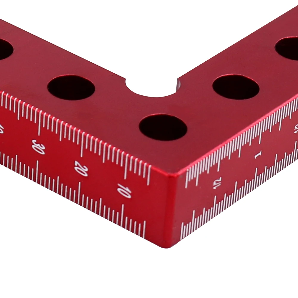 Imagem -06 - Grampos para Carpintaria 90 Graus Metal Alumínio Quadrado Fixo Ângulo Direito Posicionamento Clip Régua Ferramenta de Mão