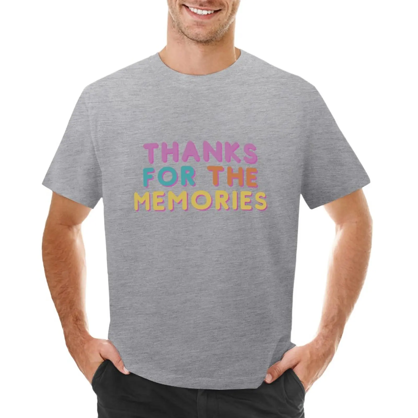 

thanks for the memories T-Shirt customizeds vintage clothes for a boy plain white t shirts men