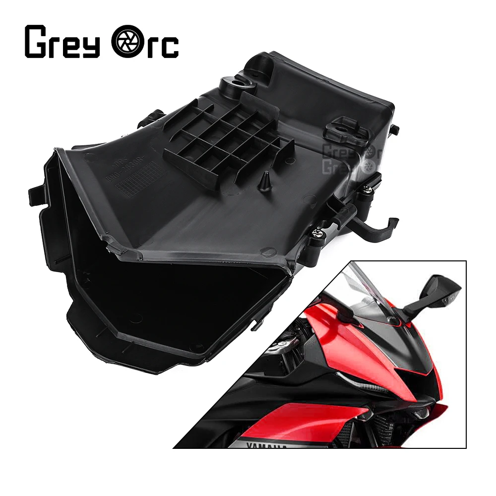 

For Yamaha YZF-R6 YZF R6 2017 2018 Accessories Motorcycle Stamping Air Inlet Front Air Duct Ventilation Pipe