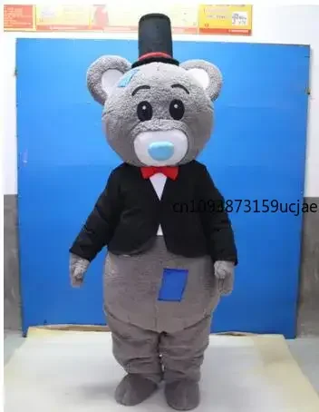 

Wedding Teddy Bear Mascot Costumes Bear Cosplay Costumes for Halloween Carival Party Event Animal Orso Mascot Costume Adult