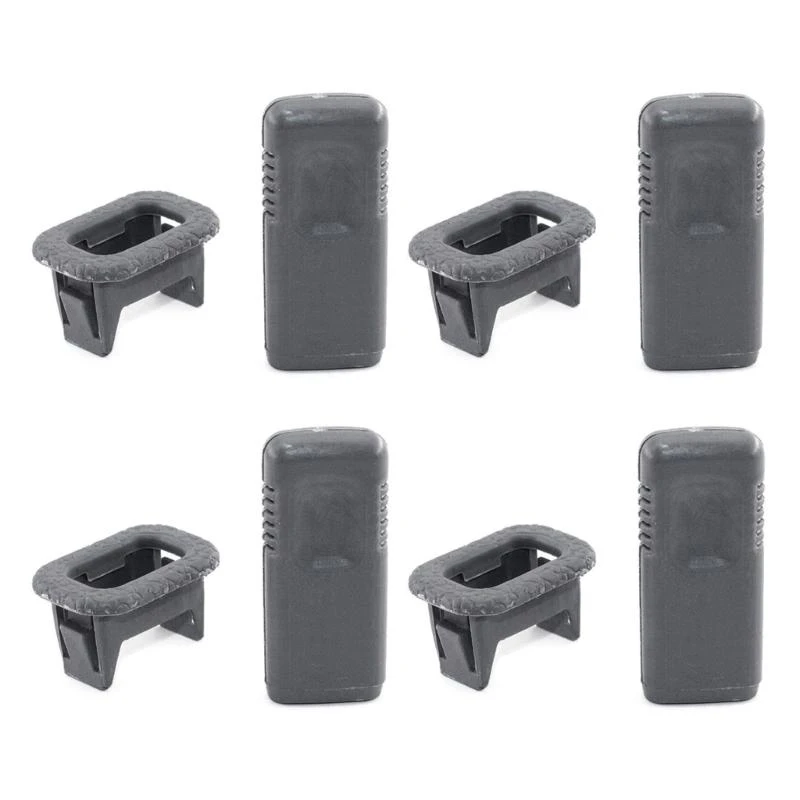 Door Lock Pin Caps Set with Holding for Pajero Montero V31 V32 Easy Installation