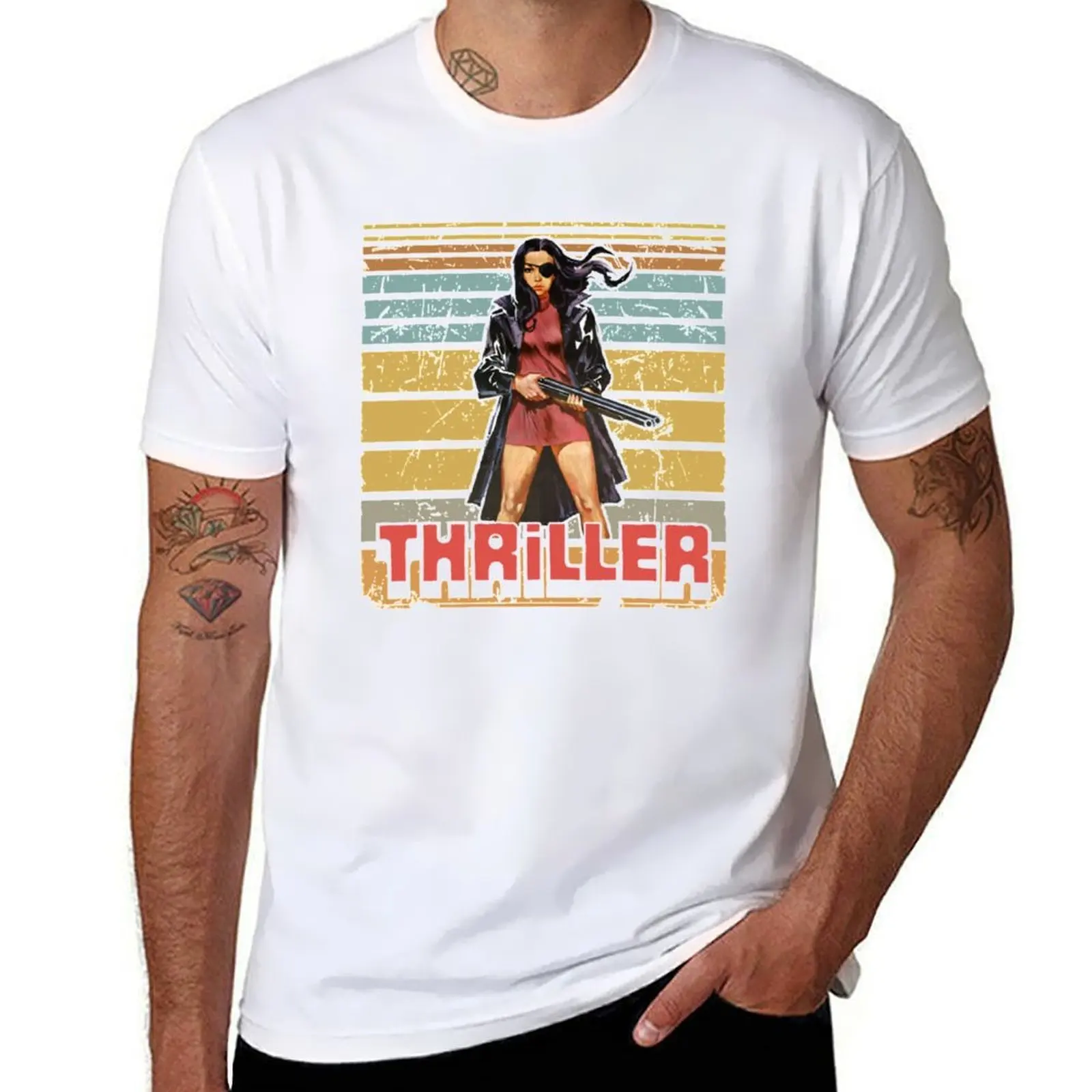 

Thriller A Cruel Picture Retro Vintage Gift For Men and Women, Gift For Fans T-Shirt mens graphic t shirts T-Shirt