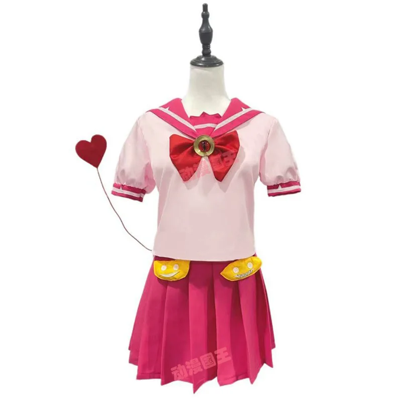 Costume de Cosplay Clara de l'école des démons, ensemble complet d'accessoires, uniforme de marin, Costume JK, tenue d'halloween