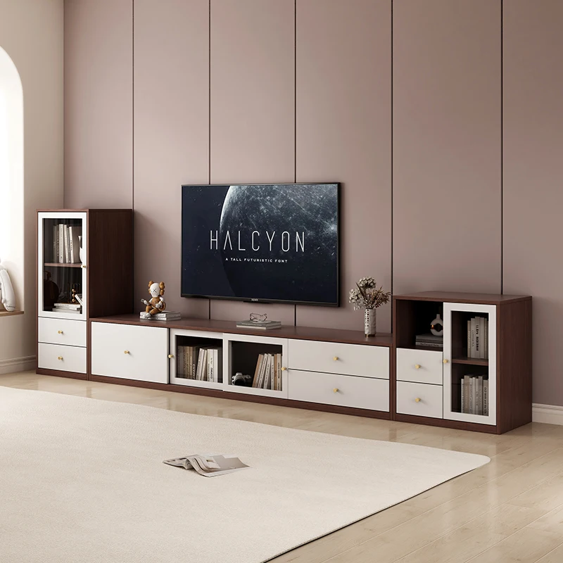 

Removable Tv Cradle Storage Locker Furniture For Tv Stand Wood Living Room Decoration Television Tables Screen Holder Miroytengo