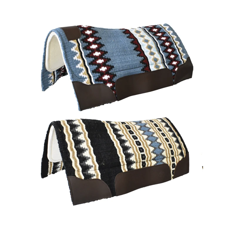 

Saddle sweat drawer western saddle cushion wool felt sweat drawer cushion equestrian horse with thick sweat drawer blanket eques