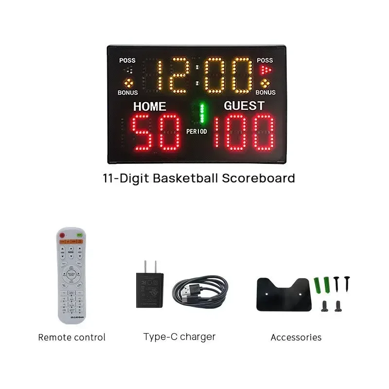 Basketball Shot Clock Boxing Ball Games Electronic Scoreboard