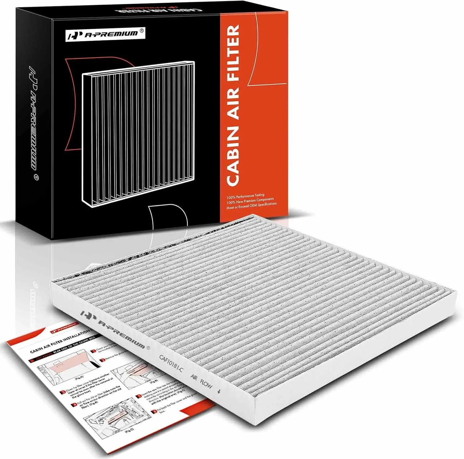 

Салонный воздушный фильтр с активированным углем, совместимый с Freightliner Cascadia 2008-2015, класса века 1996-2011, замена # PA1018