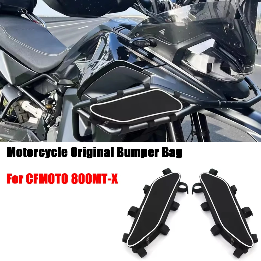 800 MT-X Motorcycle Frame Crash Bars Waterproof Bag Accessories For CFMOTO 800MT-X Original Bumper Repair Tool Placement Bag