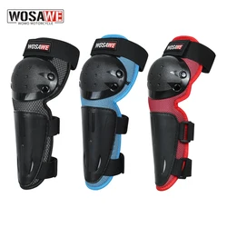 WOSAWE Children's Knee Elbow Pads Set of Knee Elbow Pad Kids Child Youth ATV Motorcycle Motocross  Knee Elbow Pads Set