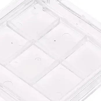 6 grades vazio sombra caso paleta prato de armazenamento de maquiagem dos olhos para mulheres meninas maquiagem iniciantes diy ferramenta de sombra de olho