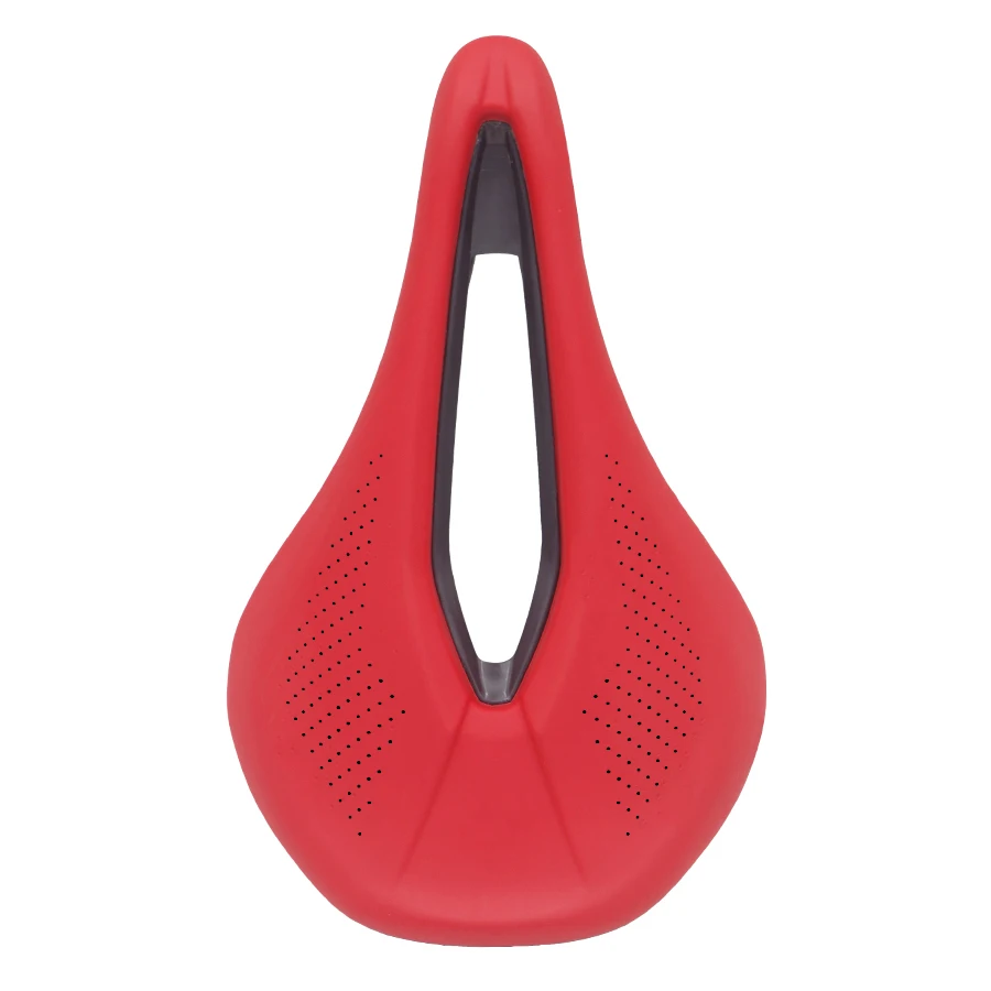 Power Comp Fahrradsattel für Herren und Damen, Komfort, Rennradsattel, MTB, Mountainbike-Sitz, 143 mm, Schwarz, Rot, Grün, Zubehör