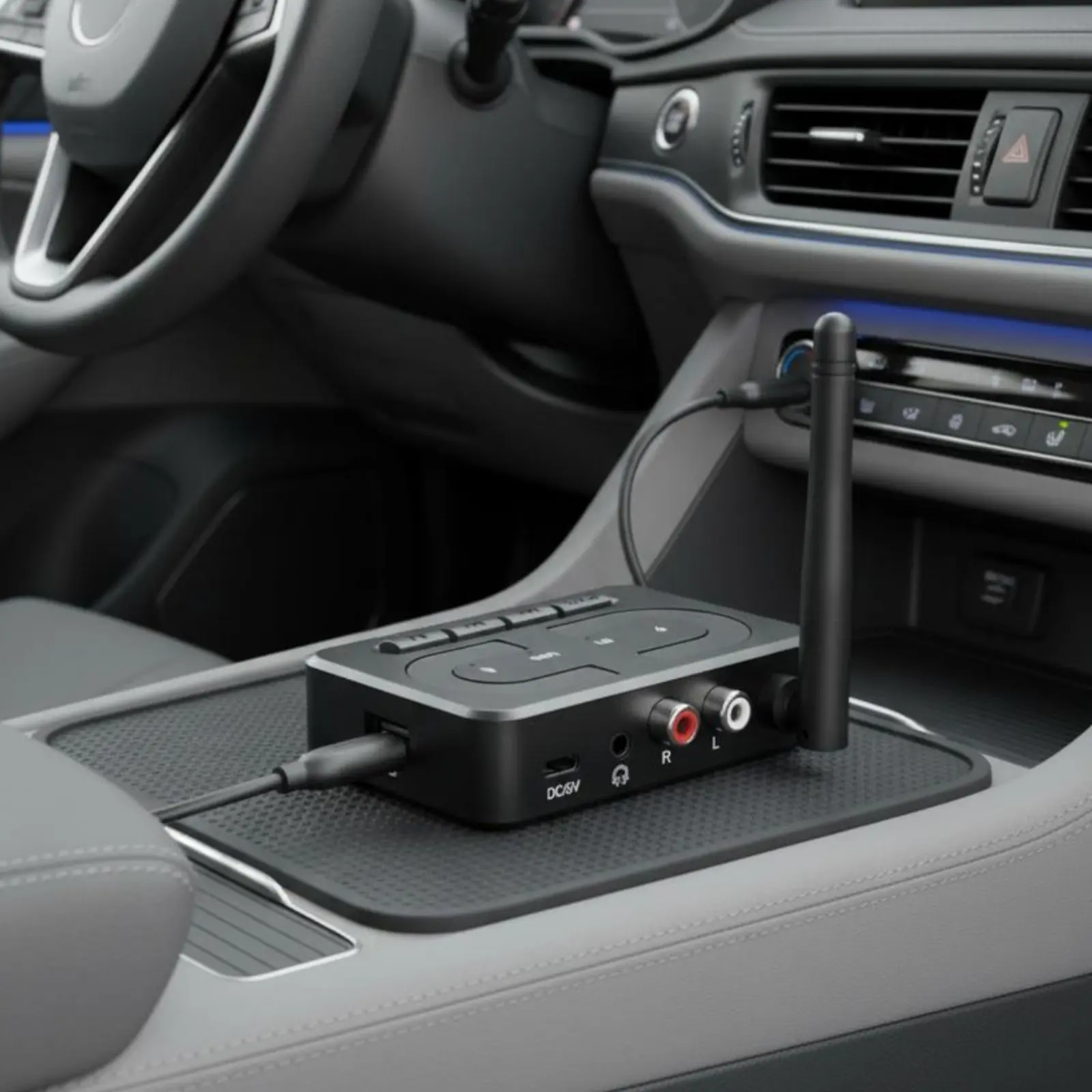 Car Stereo Bluetooth Receiver Plug and Play Bluetooth Audio Receiver Sound Gadget Compact Design Long Range