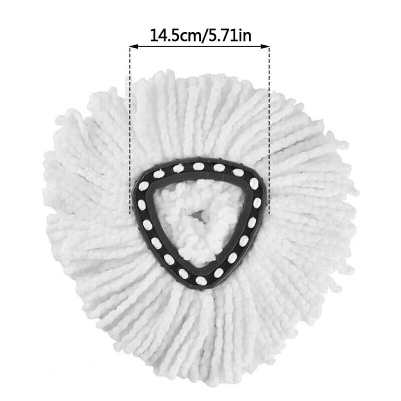 360 obrotowa głowica mopa do wykrętu Vileda mopa wymienna z czystej mikrofibry do mopa akcesoria do narzędzia do czyszczenia do domu