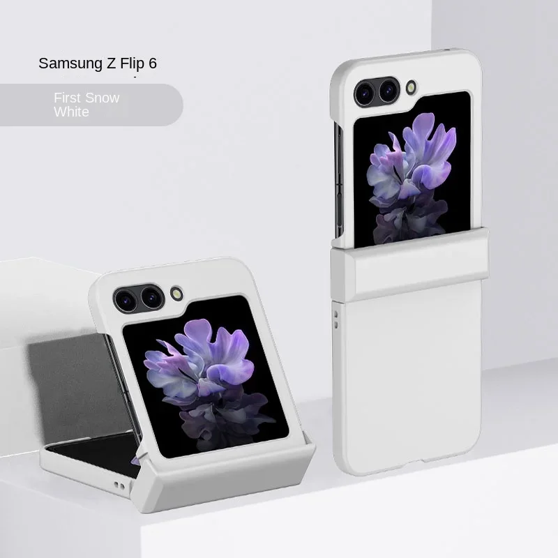 Hartschalen-Handyhülle mit Hautgefühl für Samsung Galaxy Z Flip 8 7 6 5 4 3 Flip6 Flip5 Flip4 Flip7 Scharnierschutz Stoßfeste Abdeckung – Detail 20
