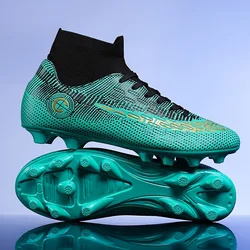 New Men Soccer Shoes Professional Football Boots Breathable Training Shoes Drop Shipping Turf Futsal Ultralight Non-Slip Outdoor