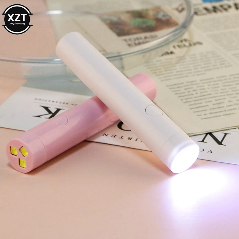 Portable Mini Nail Dryer Lamp UV LED Nail Light for Curing All Nail Gel Quick Dry USB Nail Art Tool Gift Home Quick Dry  Use