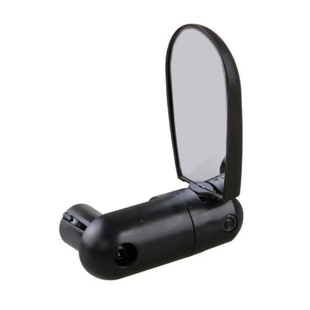 

Super Clear Black Bike Handlebar Mirror 360 Degree Flexible Adjustable Rear View Reflective Mirror for Road Folding Bikes