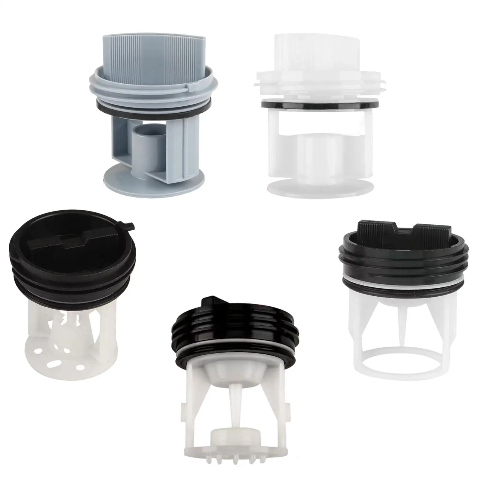 Washing Machine Drain Pump Cover Reliable Repacement Sturdy Component Easy Installation Compact Repair Part Drainage Pump Cover