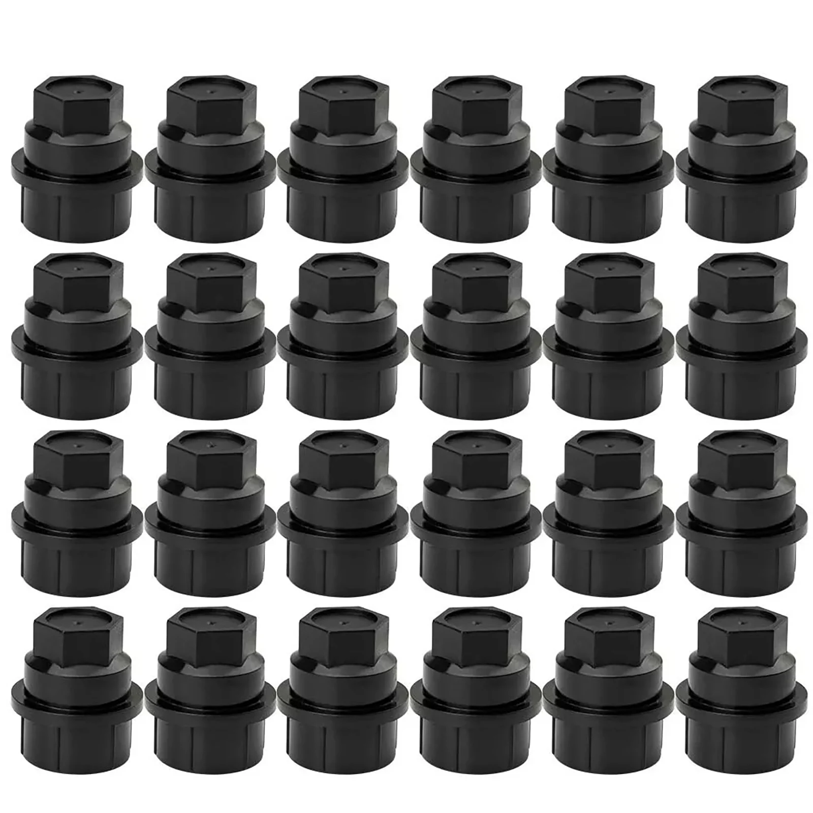 24Pcs/Set For Chevrolet Car Wheel Lug Nut Cover Cap 15646250 For GMC Sierra Yukon Savana Auto Accessory Replacement Repair Parts