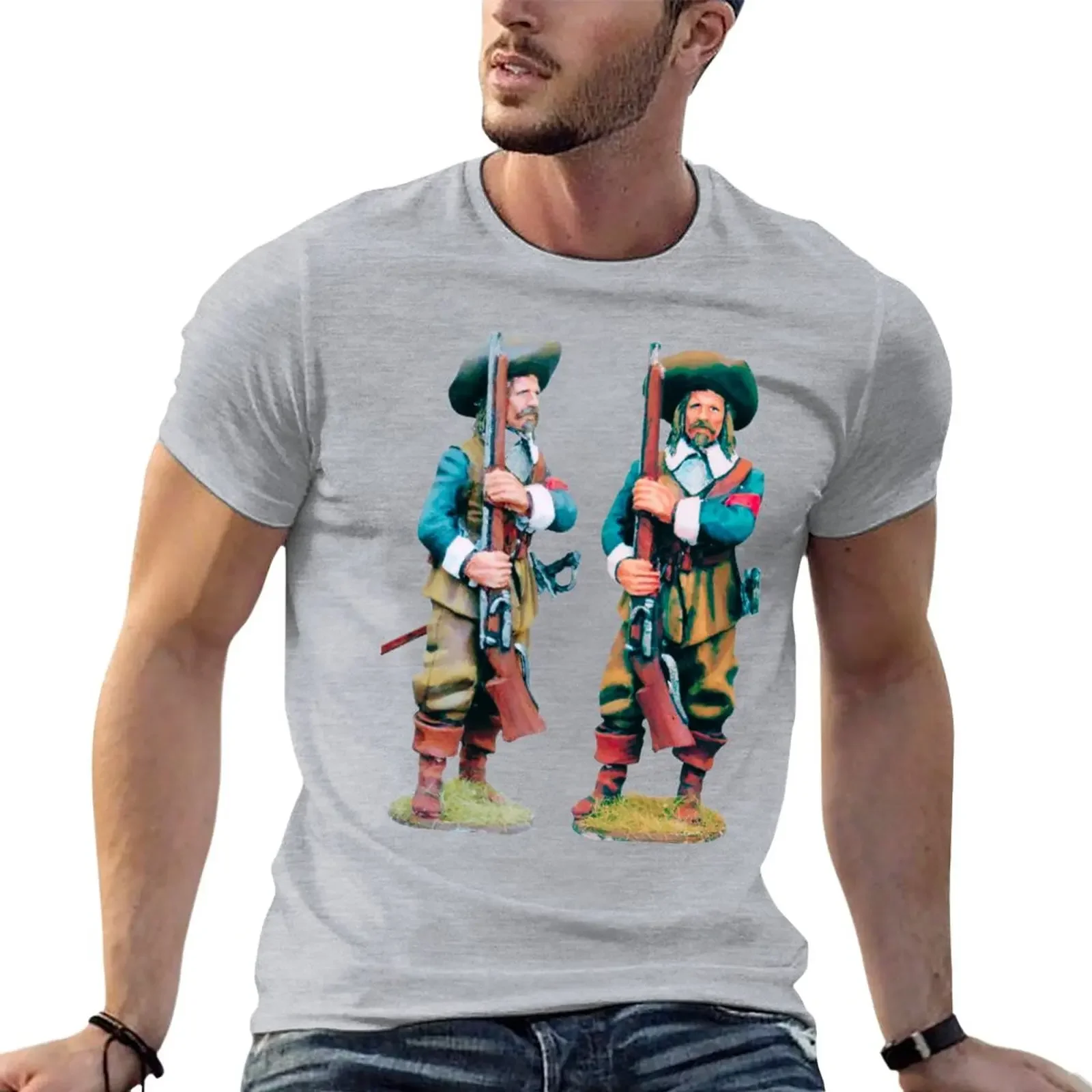 Musketeer of the Thirds T-Shirt Short sleeve boys animal print shirt shirts graphic tees oversized t shirts for men