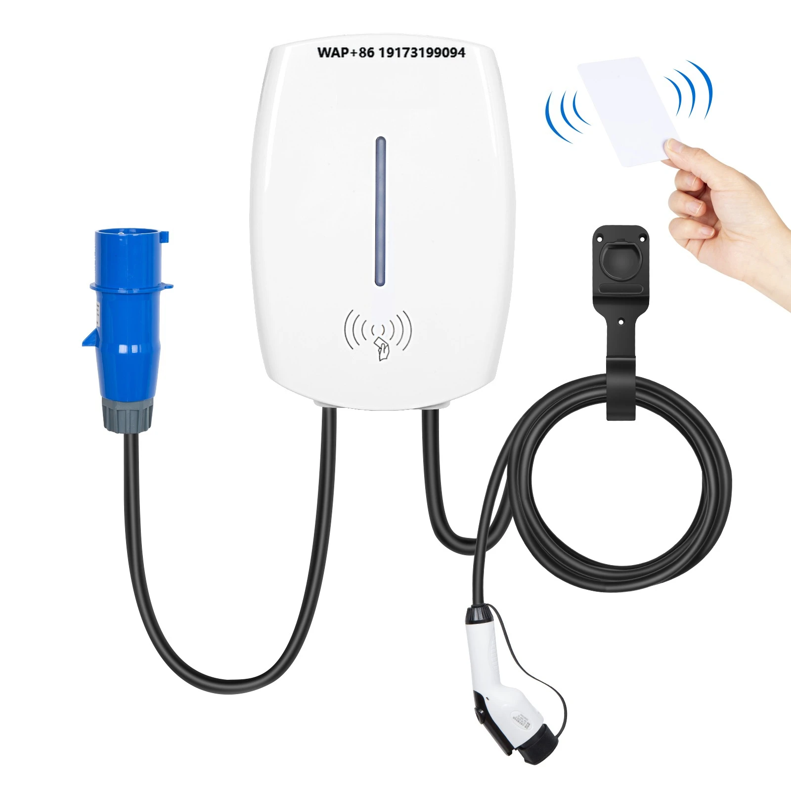 

Level 2 Wall Mounted AC 7 kw GBT EV Electric Car Charger Cable Type 2 32A EV Charger Wallbox