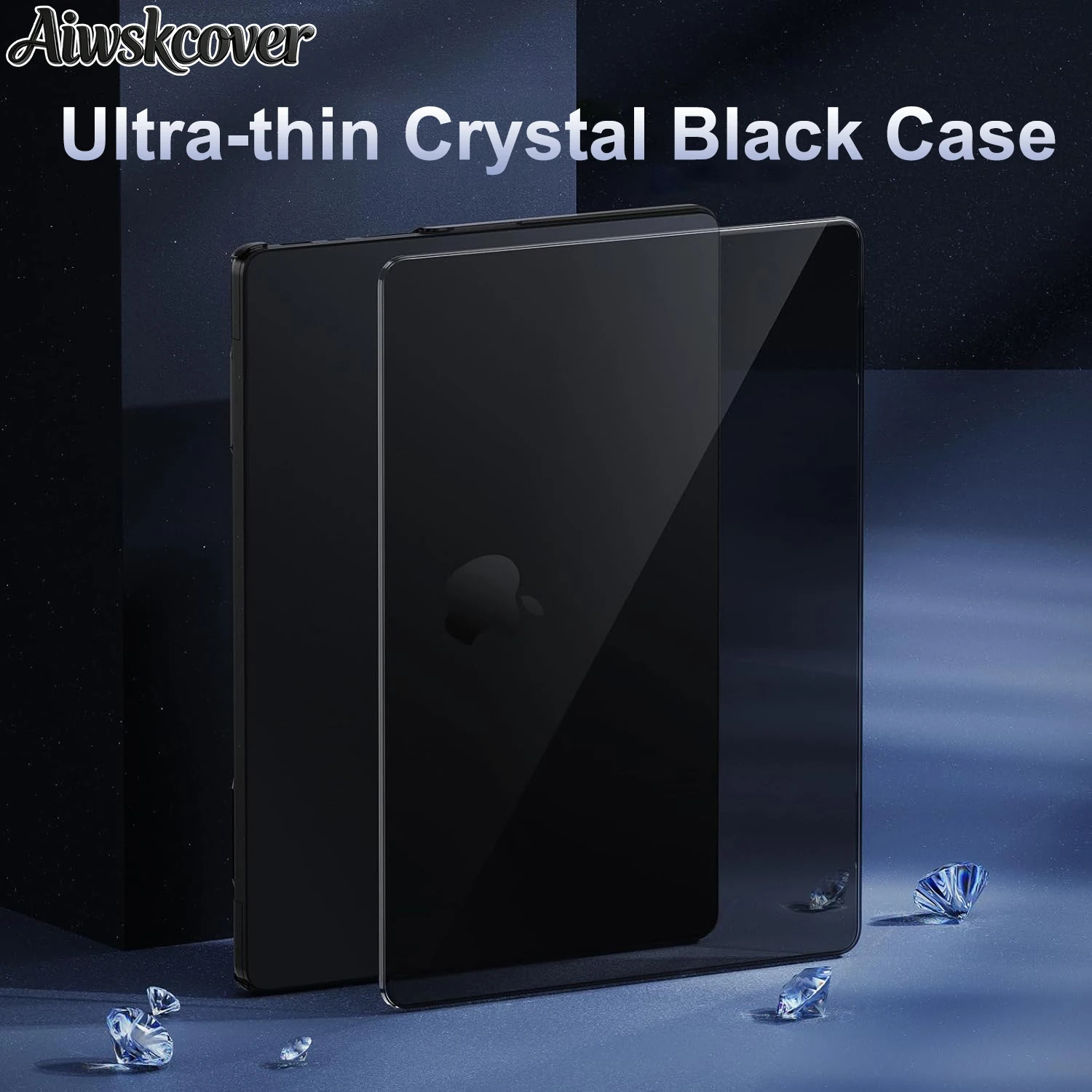 Capa rígida ultrafina para MacBook Air 13.6/Air 15 polegadas M5 2026 M4 M3 M2, capa rígida para Pro 14/16 polegadas M5-M1Pro/Max 2026-2021
