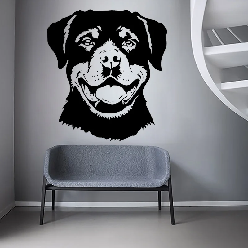 

Large Size Pet Dog Wall Sticker Home Decor Room Art Lover Animals Pet Shop Wall Decals Bathroom Wallpaper Murals Removable Z576