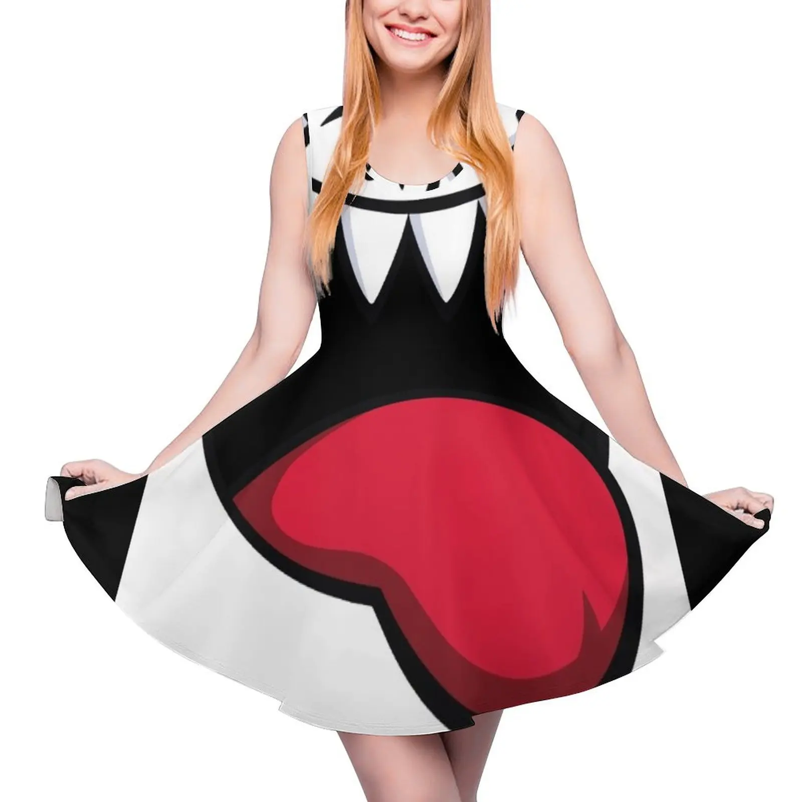 

Happy Boo! Sleeveless Dress long dress women Clothing female