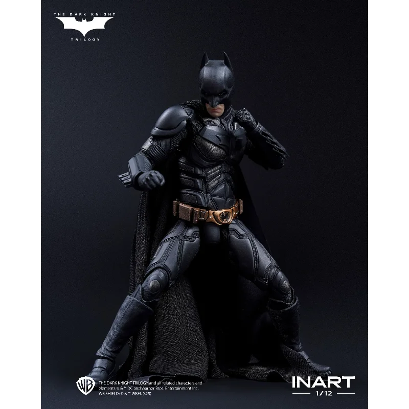 

In Stock 1/12 Scale Christian Bale Batman From The Dark Knight Rises Articulated Figure Available in Standard & Deluxe Versions