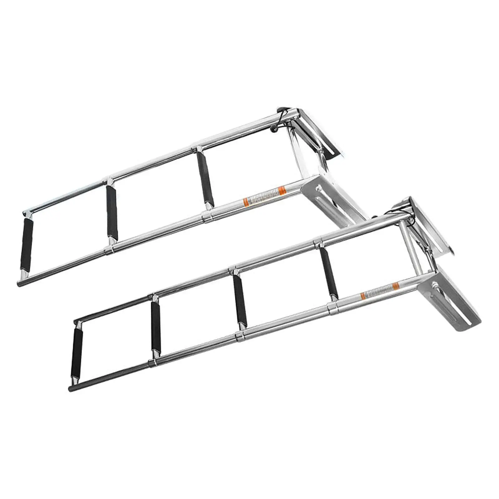 Swim Step for Boat Telescopic Non Slip Pontoon Boat Ladder Boarding Ladder for Speedboat Yacht Pontoon Boat Dinghy Accessories