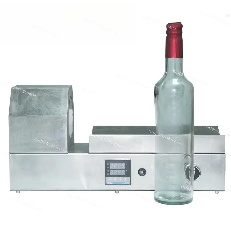 Red Wine Glue  Bottle Cap Film, Sleeve Wine and Beverage Heat Shrinking Machine