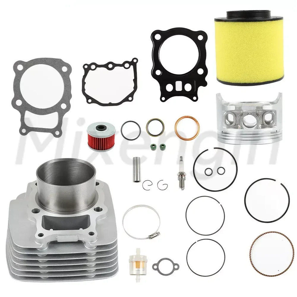 ATV STD 78.5mm For Honda TRX350 Rancher 350 12100-HN5-600 17254-HN5-670 cylinder Air Cleaner piston gasket Rebuild Overhaul kit