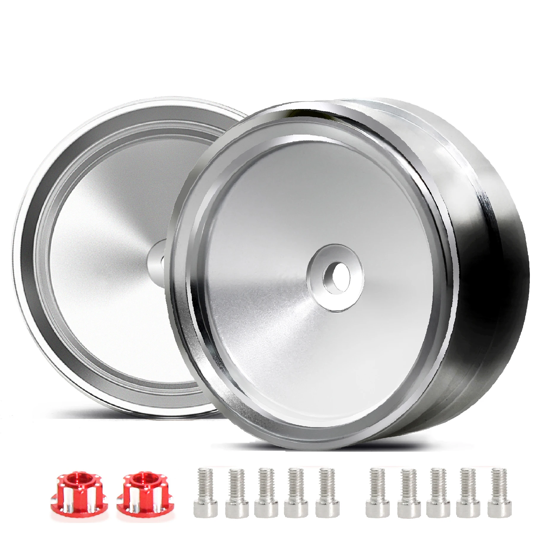 

Дисковый диск RS RC, 4 шт., 1,9 дюйма, металлический обод колеса с замком для 1/10 RC Crawler Axial SCX10 90046 AXI03007 TRX4 RedCat MST D90