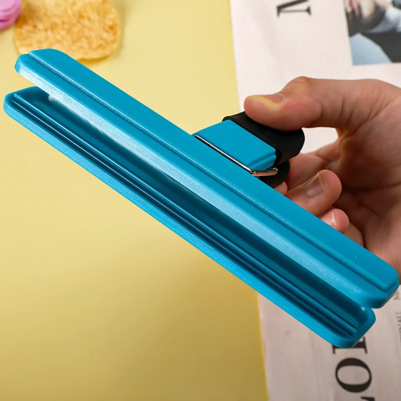 1 pz sacchetto di plastica per alimenti Clip cibo fresco mantenendo a prova di umidità vicino Clip Snack patatine fritte utensili da cucina di