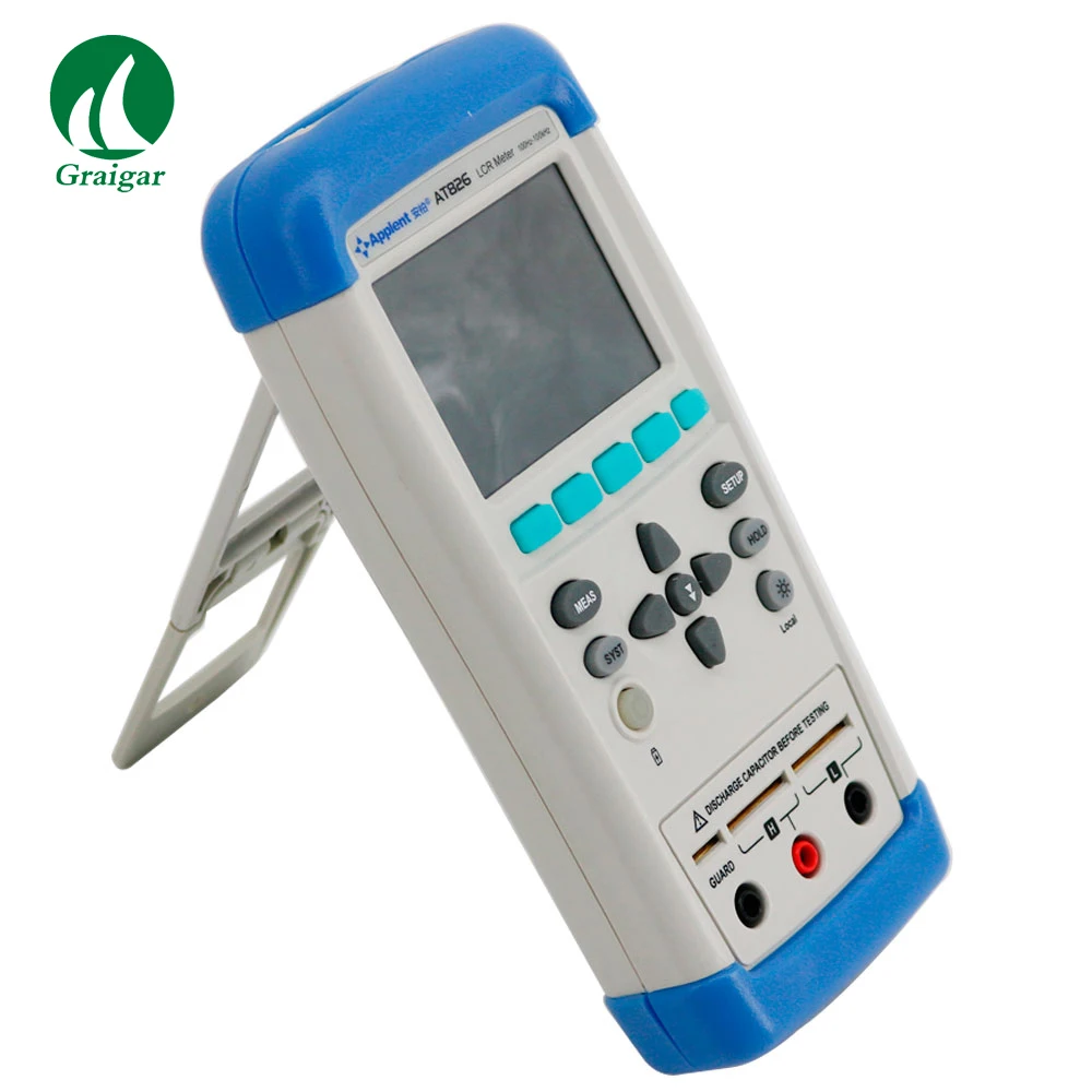 

AT826 Handheld Digital LCR Meter Electric Bridge Tester with Touch Screen