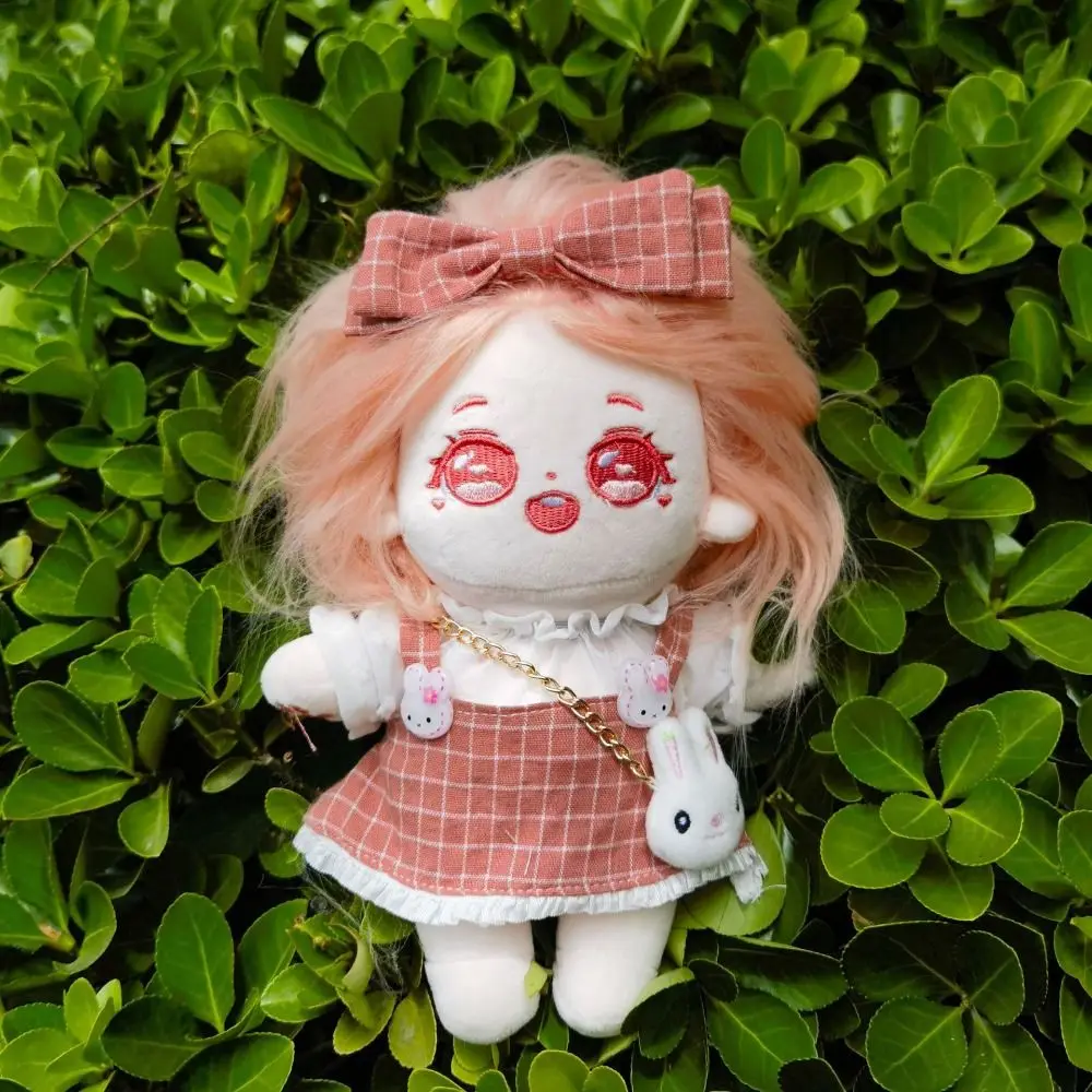 New Cute Bunny Cotton Doll Clothes Handmade DIY Doll Accessories Cos Gift Doll Princess Dress