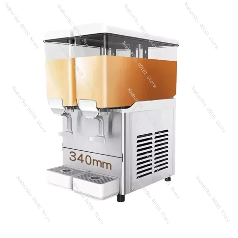 Beverage Machine Commercial Hot And Cold Automatic Double Cylinder Cold Drink Machine Hot Drink Milk Tea Juice Machine Stall