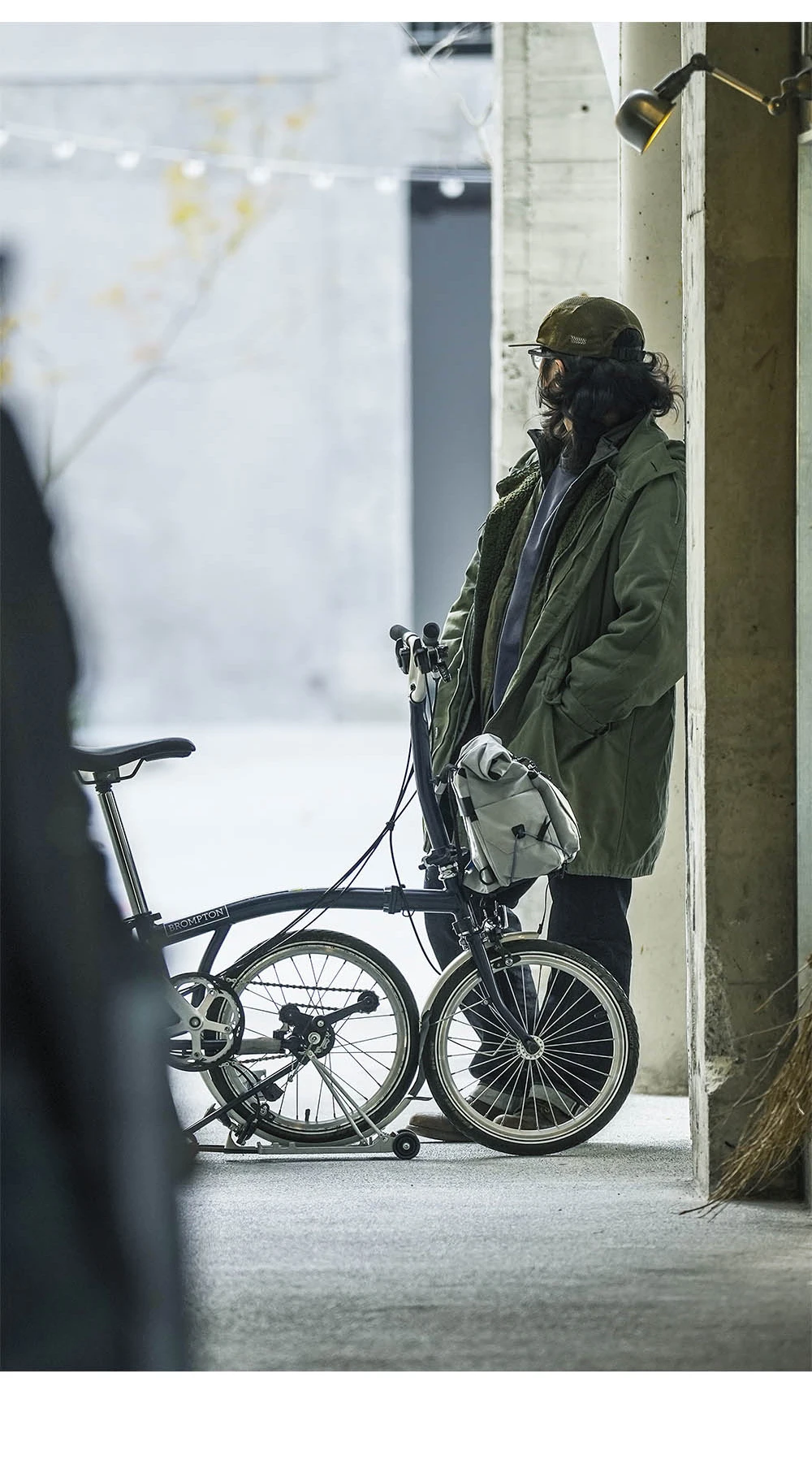 Rhinowalk X Ridgeloop Fahrradlenkertasche 17L, schnell abnehmbare Fahrrad-Fronttasche mit Adapterblock, inklusive Adapterblock für Faltrad/MTB – Detail 5