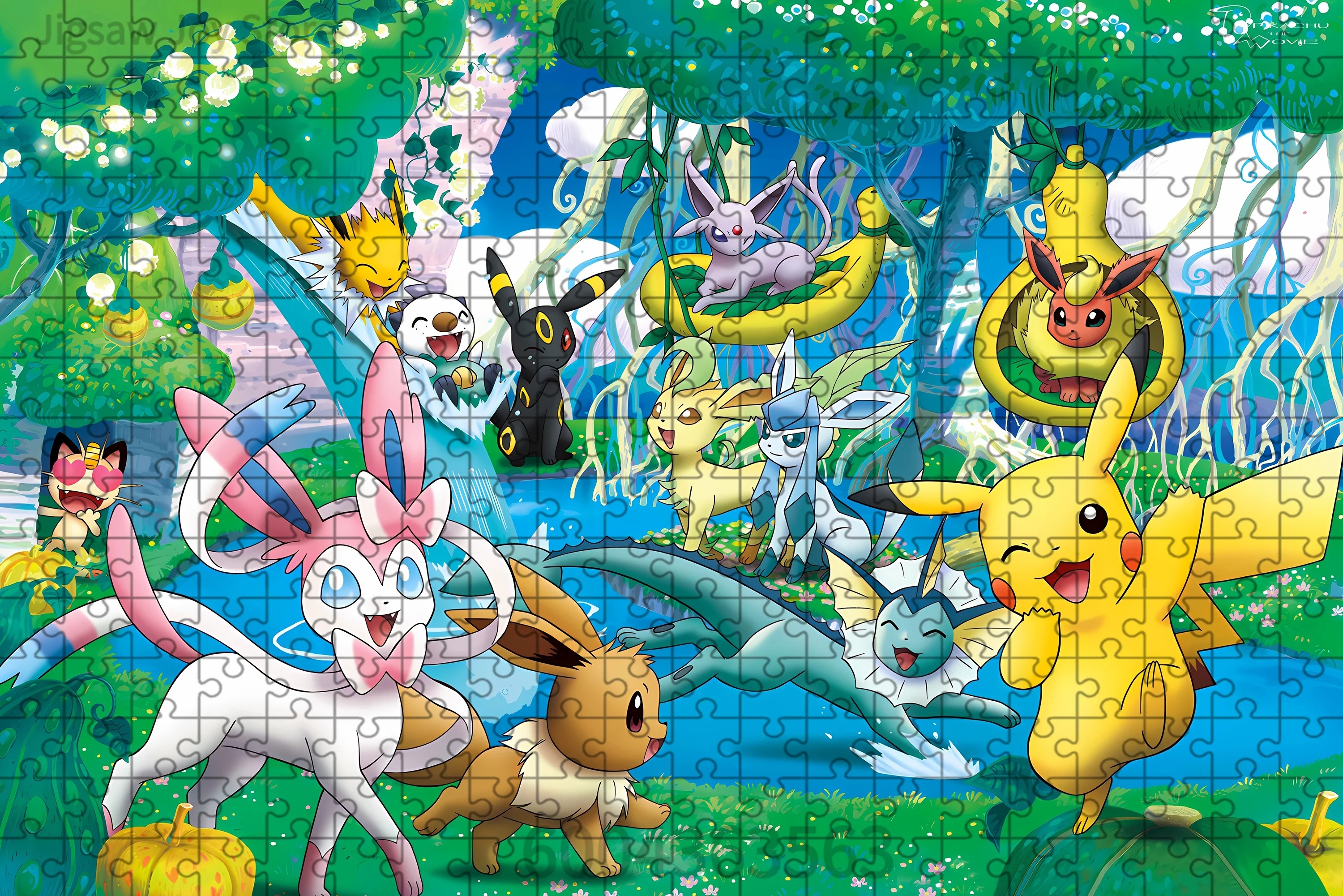 日本のアニメ「ポケモン」のジグソーパズル、500ピース/10 - Board Game Pokemon のレビューと価格