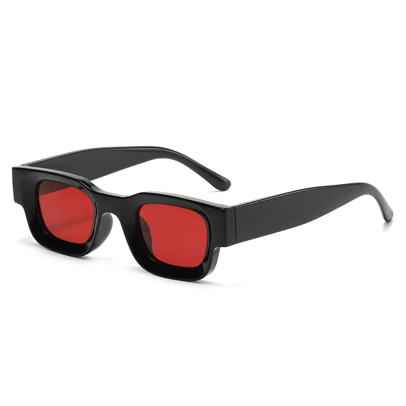 Kleine Platz Polarisierte Sonnenbrille Frauen Männer Hip Hop Vintage Punk Sonnenbrille Luxus Marke Design Shades Anti Blau Licht Brillen – Detail 5