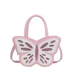 Cartoon Butterfly Shape Handbag Shoulder Bag Women's Chain Crossbody Bag