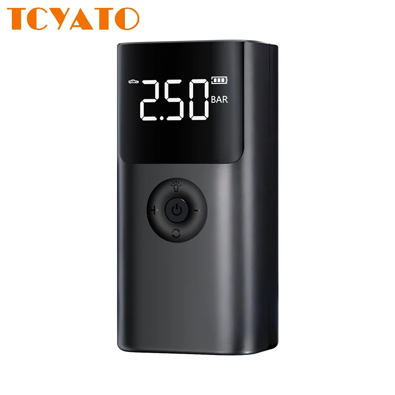 TCYATO High Quality 4 In Jump Starter 1000A 12V Air Pump Portable with LED SOS Light Tire Inflator For Car/Motorcycle/ Bicycle