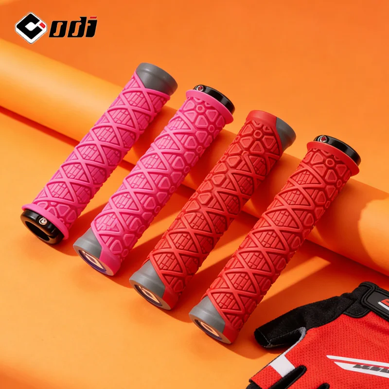 

Грипсы для руля ODI BMX из силикона с фиксацией, антискользящие, амортизирующие, для внедорожной езды на велосипедах BMX, грипсы для велосипедов DJ.