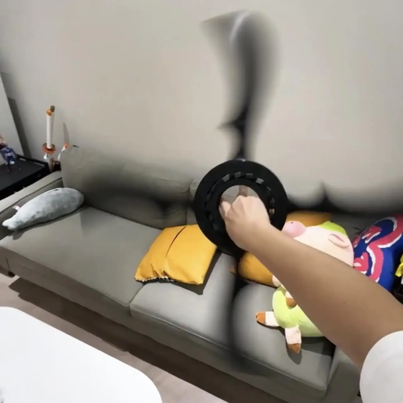 Luminous Windmill Toy Ninja Star Bla Tech Spiral 3D Printed Str Relief Cosplay Accory Rotatable Collectible Item