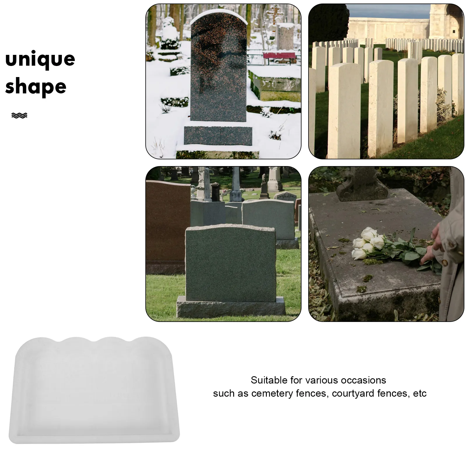 

Fence Mold Cement Making L Edging Border Manual Lawn Garden Plastic Cemetery Casting Brick Edgings Reusable