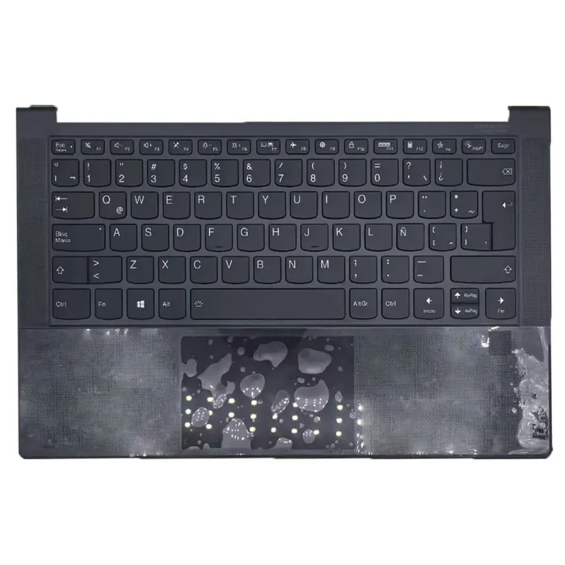 New original For Yoga Slim 9-14ITL05 Palmrest LA Latin layout keyboard upper cover Touchpad backlight