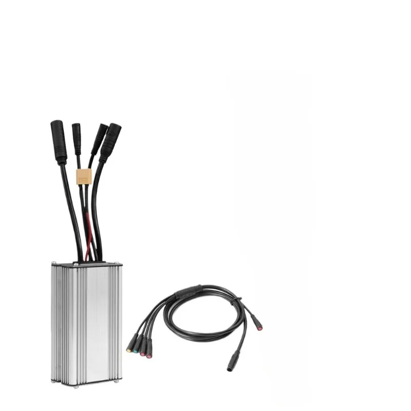 Electric bicycle modification parts 25A sine wave controller waterproof connector + one-to-five connection cable